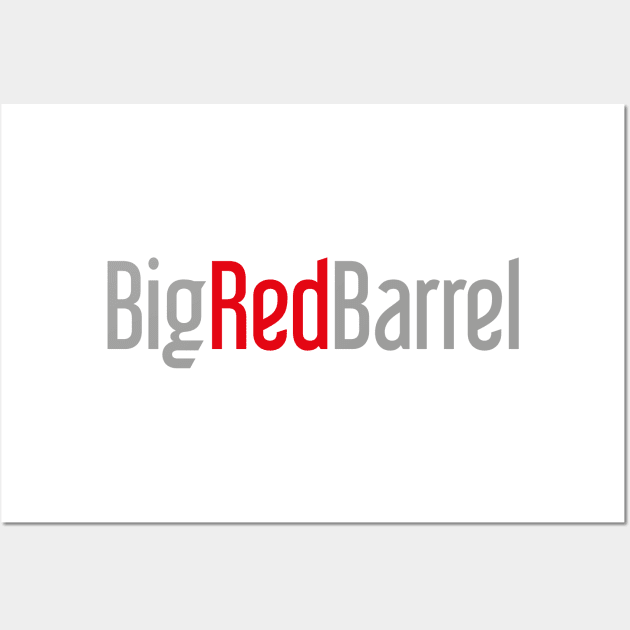 BRB Logo: Front & Back Wall Art by Big Red Barrel